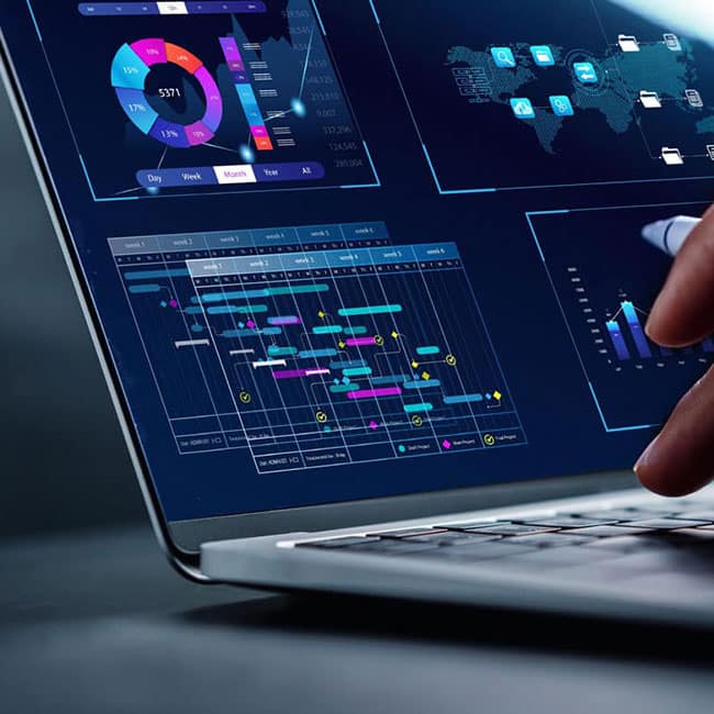 PC-screen-showing-brightly-coloured-graphs