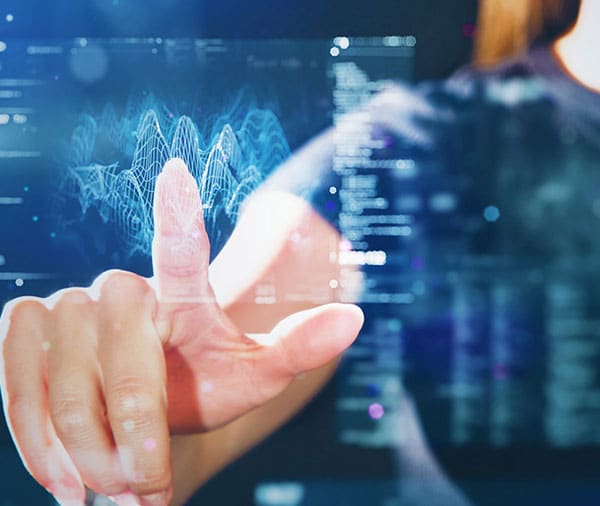 Person-moving-graph-with-their-finger-on-digital-screen